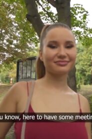 Hot NEW Blonde with Amazing Natural Tits Removes Condom to Fuck Raw