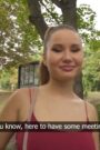 Hot NEW Blonde with Amazing Natural Tits Removes Condom to Fuck Raw